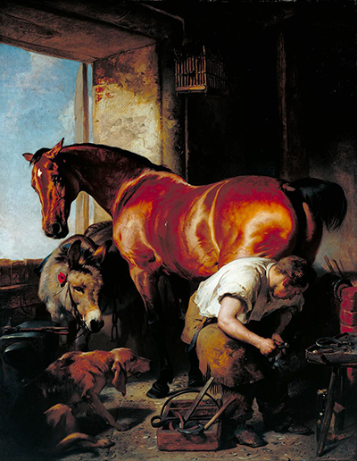 Shoeing Edwin Henry Landseer